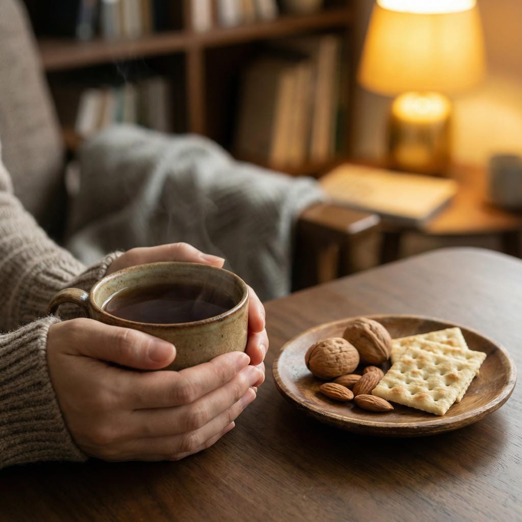 夏舞茶蜜果紅烏龍搭配茶點溫潤不傷胃，減少單寧酸對腸胃刺激
